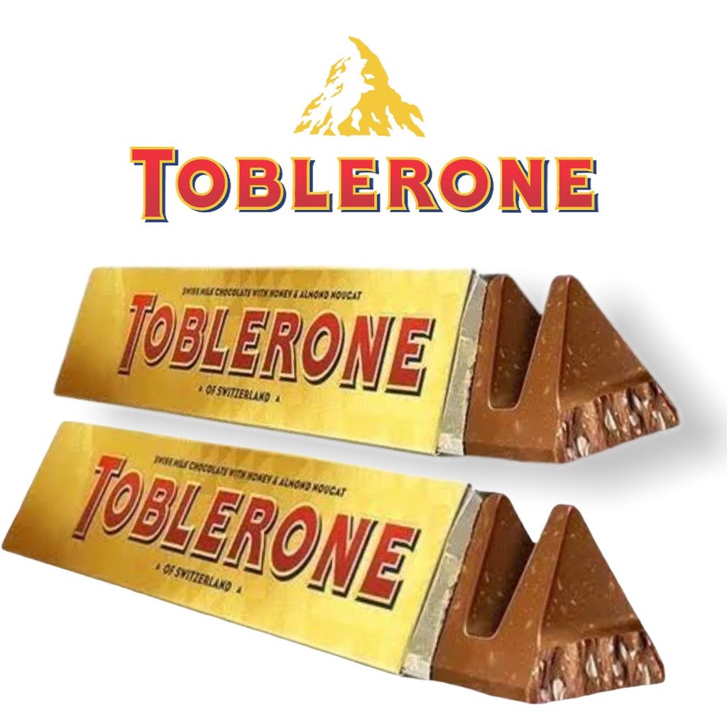 A marca TOBLERONE vai deixar de utilizar nas embalagens a sua famosa montanha (METTERHON) e de sinalizar que o chocolate é fabricado na Suíça